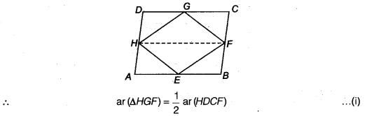 NCERT Solutions for Class 9 Maths Chapter 10 Areas of Parallelograms and Triangles Ex 10.2.3