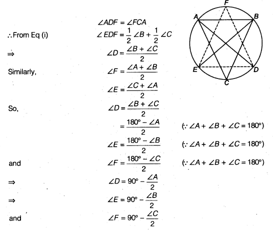 NCERT Solutions for Class 9 Maths Chapter 11 Circles Ex 11.6.9