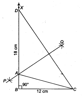 NCERT Solutions for Class 9 Maths Chapter 12 Constructions Ex 12.2.5