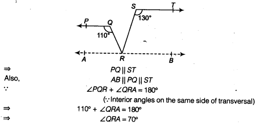 NCERT Solutions for Class 9 Maths Chapter 4 Lines and Angles Ex 4.2.6