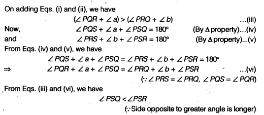 NCERT Solutions for Class 9 Maths Chapter 5 Triangles Ex 5.4.9