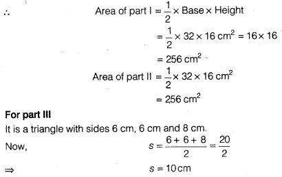 NCERT Solutions for Class 9 Maths Chapter 7 Heron's Formula Ex 7.2.17