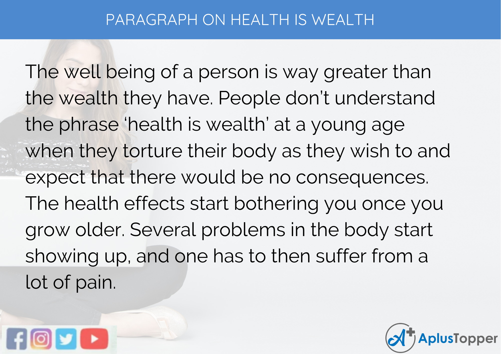 health is wealth essay 150 words