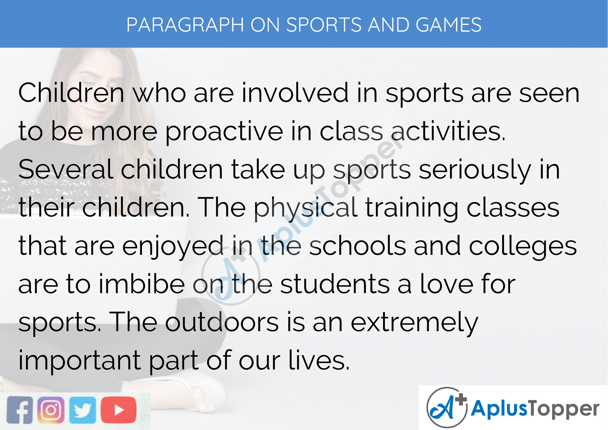 games and sports paragraph 150 words