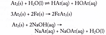 Physical and Chemical Properties of Group 17 Elements 8