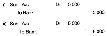 Plus One Accountancy Chapter Wise Previous Questions Chapter 7 Bill of Exchange Say 2012 Q6