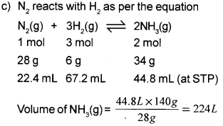 Plus One Chemistry Chapter Wise Previous Questions Chapter 1 Some Basic Concepts of Chemistry 13