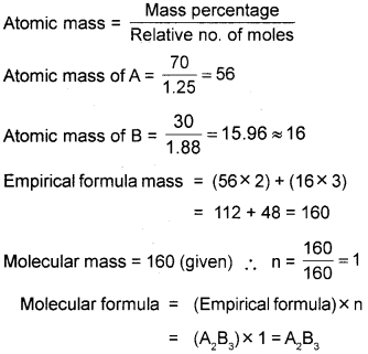 Plus One Chemistry Chapter Wise Previous Questions Chapter 1 Some Basic Concepts of Chemistry 14