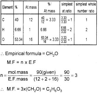 Plus One Chemistry Chapter Wise Previous Questions Chapter 1 Some Basic Concepts of Chemistry 7