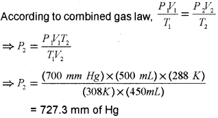 Plus One Chemistry Chapter Wise Previous Questions Chapter 5 States of Matter 11