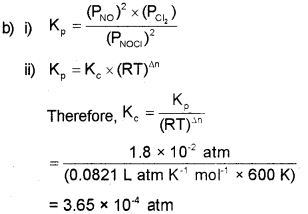 Plus One Chemistry Chapter Wise Previous Questions Chapter 7 Equilibrium 27