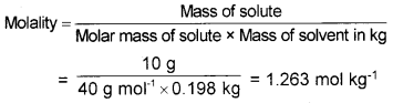 Plus One Chemistry Chapter Wise Questions and Answers Chapter 1 Some Basic Concepts of Chemistry 2M Q13