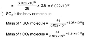 Plus One Chemistry Chapter Wise Questions and Answers Chapter 1 Some Basic Concepts of Chemistry 4M Q5