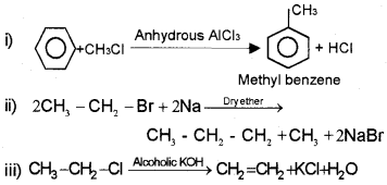 Plus One Chemistry Chapter Wise Questions and Answers Chapter 13 Hydrocarbons 3M Q5.1