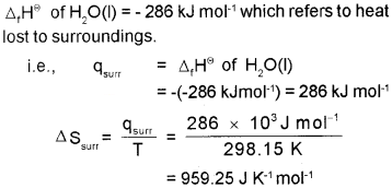 Plus One Chemistry Chapter Wise Questions and Answers Chapter 6 Thermodynamics Textbook Questions Q6