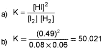 Plus One Chemistry Chapter Wise Questions and Answers Chapter 7 Equilibrium 3M Q1