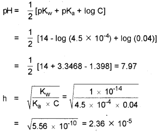 Plus One Chemistry Chapter Wise Questions and Answers Chapter 7 Equilibrium Textbook Questions Q5