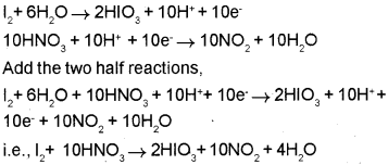 Plus One Chemistry Chapter Wise Questions and Answers Chapter 8 Redox Reactions 3M Q1.1