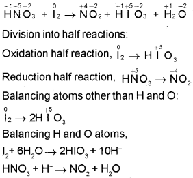 Plus One Chemistry Chapter Wise Questions and Answers Chapter 8 Redox Reactions 3M Q1