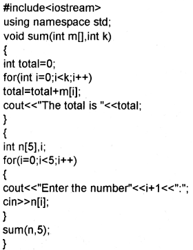 Plus One Computer Science Chapter Wise Questions and Answers Chapter 10 Functions 3M Q15