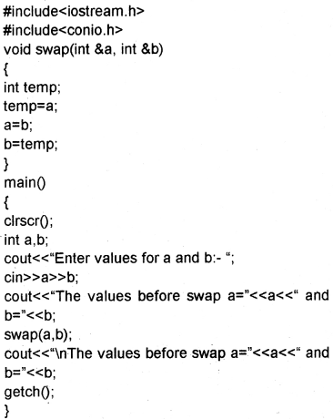 Plus One Computer Science Chapter Wise Questions and Answers Chapter 10 Functions 3M Q32.2