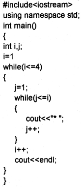 Plus One Computer Science Chapter Wise Questions and Answers Chapter 7 Control Statements 3M Q17