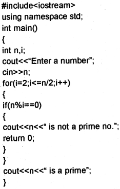 Plus One Computer Science Chapter Wise Questions and Answers Chapter 7 Control Statements 3M Q20