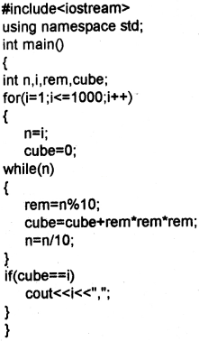 Plus One Computer Science Chapter Wise Questions and Answers Chapter 7 Control Statements 3M Q23