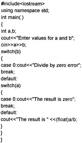 Plus One Computer Science Chapter Wise Questions and Answers Chapter 7 Control Statements 3M Q5.1