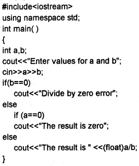 Plus One Computer Science Chapter Wise Questions and Answers Chapter 7 Control Statements 3M Q5