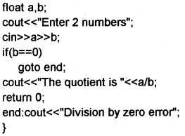 Plus One Computer Science Chapter Wise Questions and Answers Chapter 7 Control Statements 5M Q1.1