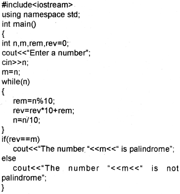 Plus One Computer Science Chapter Wise Questions and Answers Chapter 7 Control Statements 5M Q10