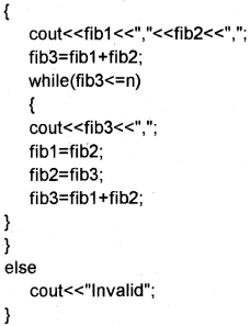 Plus One Computer Science Chapter Wise Questions and Answers Chapter 7 Control Statements 5M Q6.1