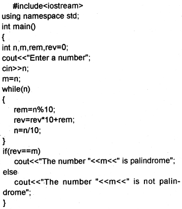 Plus One Computer Science Chapter Wise Questions and Answers Chapter 7 Control Statements 5M Q8.2