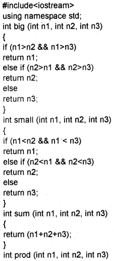 Plus One Computer Science Chapter Wise Questions and Answers Chapter 7 Control Statements 5M Q8