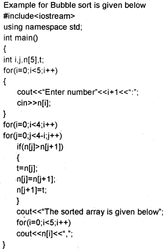 Plus One Computer Science Chapter Wise Questions and Answers Chapter 8 Arrays 2M Q10