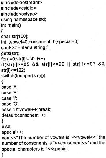 Plus One Computer Science Chapter Wise Questions and Answers Chapter 8 Arrays 3M Q20