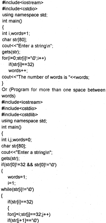 Plus One Computer Science Chapter Wise Questions and Answers Chapter 8 Arrays 3M Q9