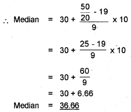 Plus One Economics Chapter Wise Previous Questions Chapter 15 Measures of Central Tendency Q18.3