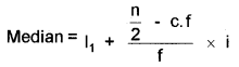 Plus One Economics Chapter Wise Previous Questions Chapter 15 Measures of Central Tendency Q8.1