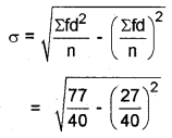 Plus One Economics Chapter Wise Previous Questions Chapter 16 Measures of Dispersion Q13.2