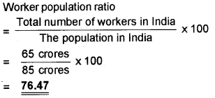 Plus One Economics Chapter Wise Previous Questions Chapter 7 Employment - Growth, Informalisation and Related Issues Q4