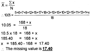 Plus One Economics Chapter Wise Questions and Answers Chapter 15 Measures of Central Tendency 2M Q9