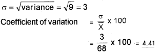 Plus One Economics Chapter Wise Questions and Answers Chapter 16 Measures of Dispersion 3M Q4