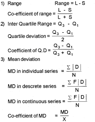 Plus One Economics Chapter Wise Questions and Answers Chapter 16 Measures of Dispersion 8M Q4