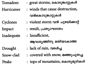 Plus One English Textbook Answers Unit 4 Chapter 1 Disasters and Disaster Management in India (Essay) 2