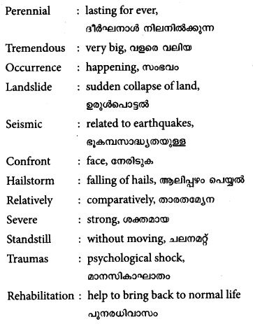 Plus One English Textbook Answers Unit 4 Chapter 1 Disasters and Disaster Management in India (Essay) 3