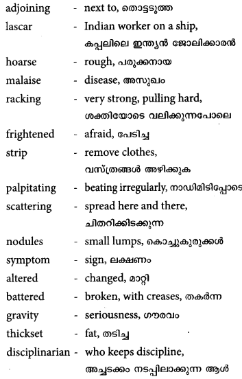 Plus One English Textbook Answers Unit 4 Chapter 2 The Serang of Ranaganji (Short Story) 5