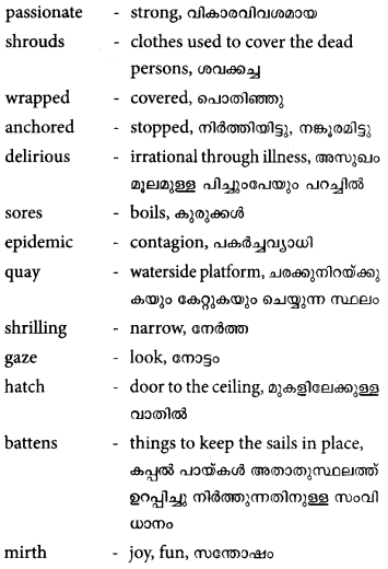 Plus One English Textbook Answers Unit 4 Chapter 2 The Serang of Ranaganji (Short Story) 9