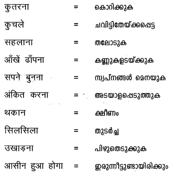 Plus One Hindi Textbook Answers Unit 3 Chapter 10 पत्थर की बैंच 8